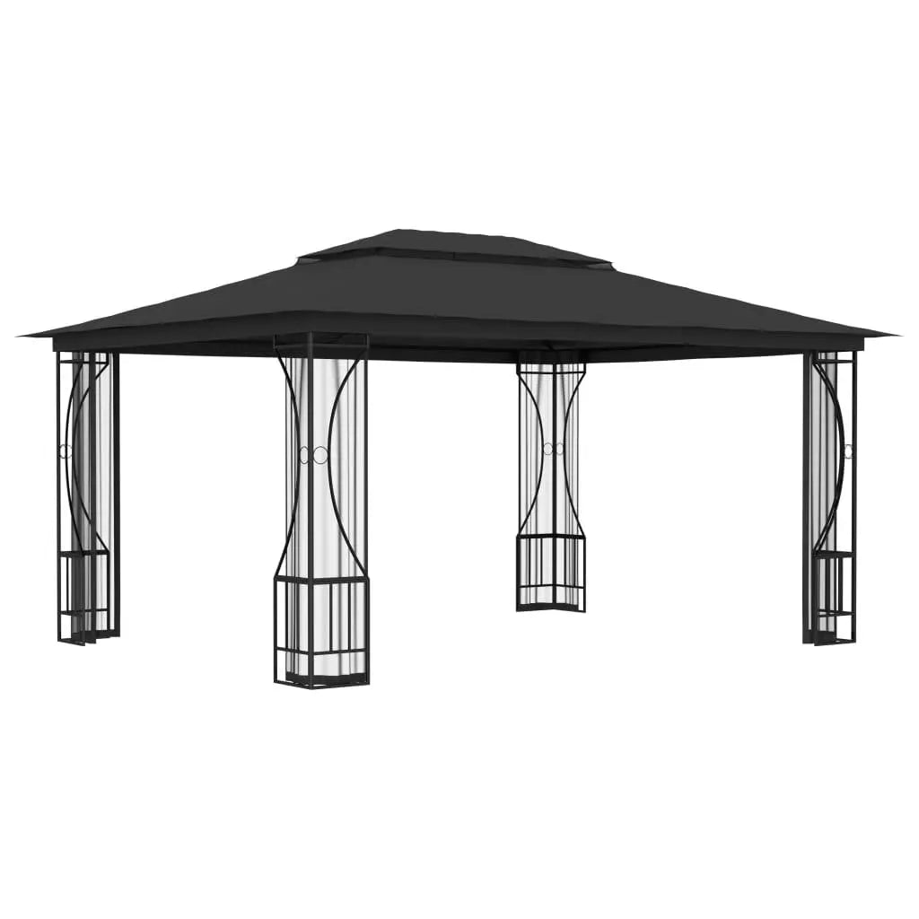 Gazebo with Nets 9.8'x13.1'x8.7' Anthracite at Set Shop and Smile
