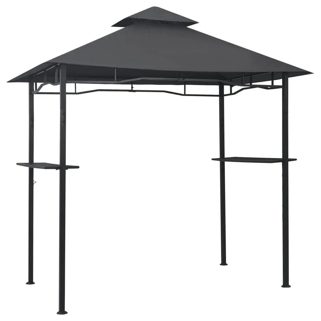 BBQ Gazebo 7.9'x4.9'x8.4' Anthracite Steel at Set Shop and Smile