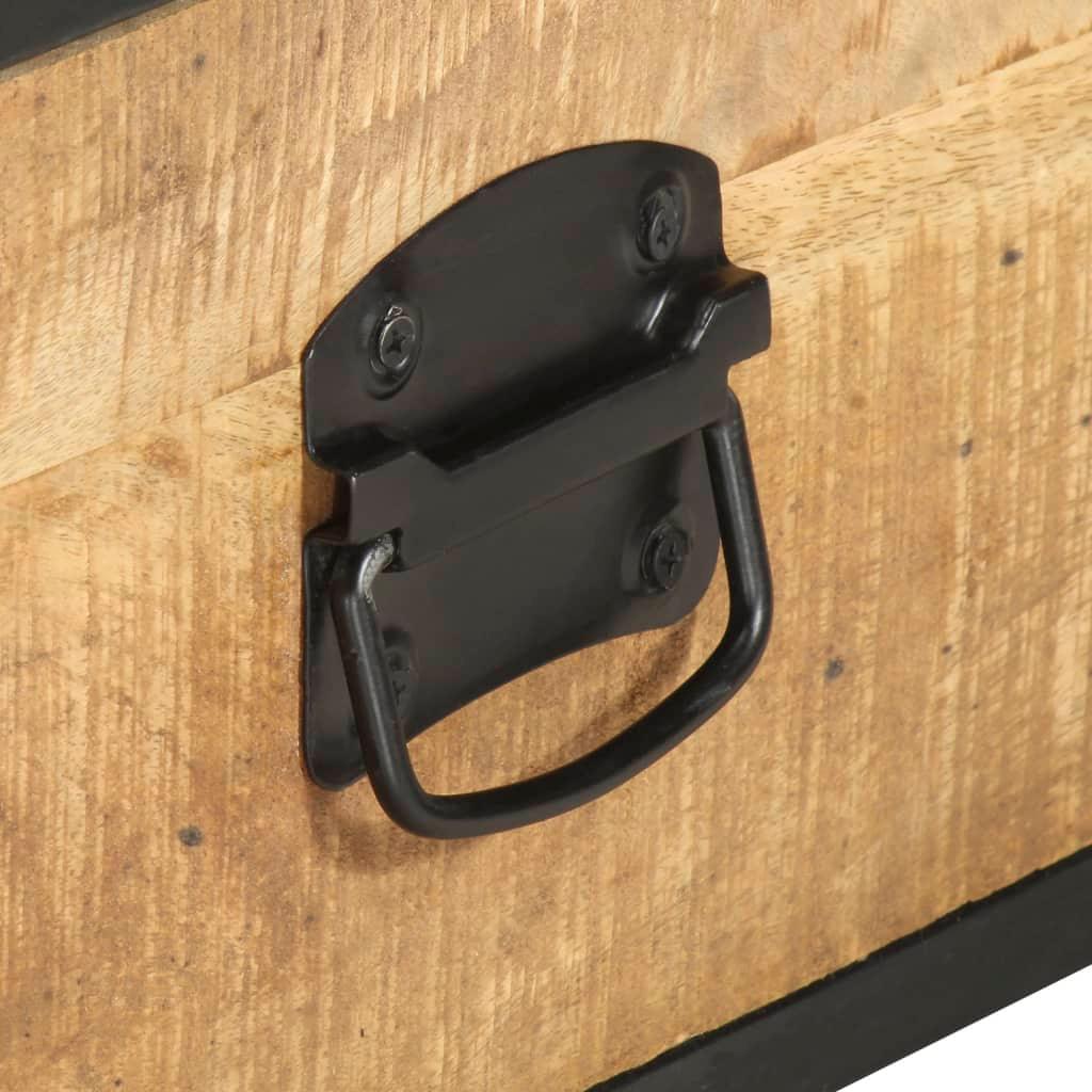 Coffee Table 27.6"x19.7"x13" Solid Mango Wood at Set Shop and Smile