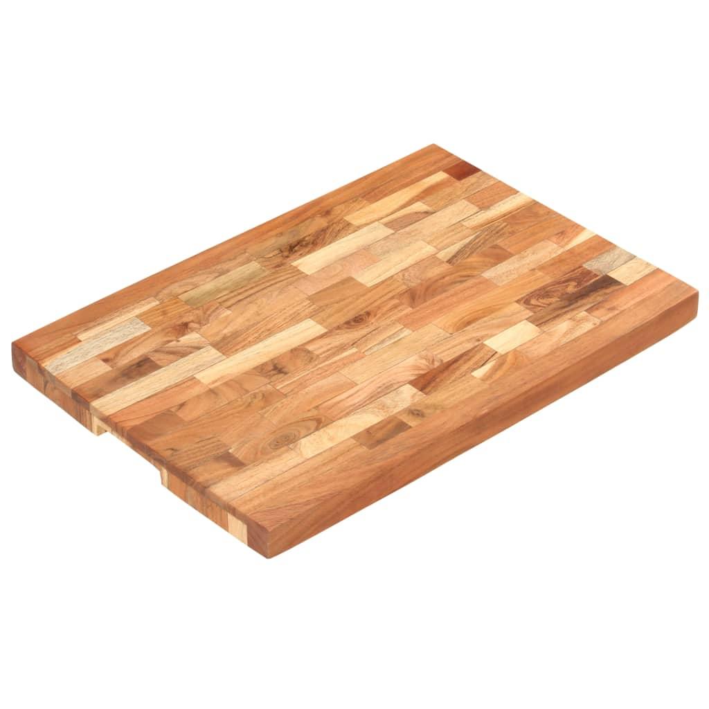 Chopping Board 23.6"x15.7"x1.6" Solid Wood Acacia at Set Shop and Smile