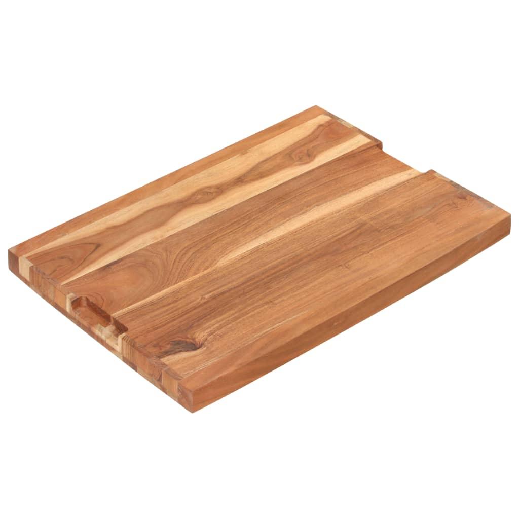 Chopping Board 23.6"x15.7"x1.6" Solid Wood Acacia at Set Shop and Smile