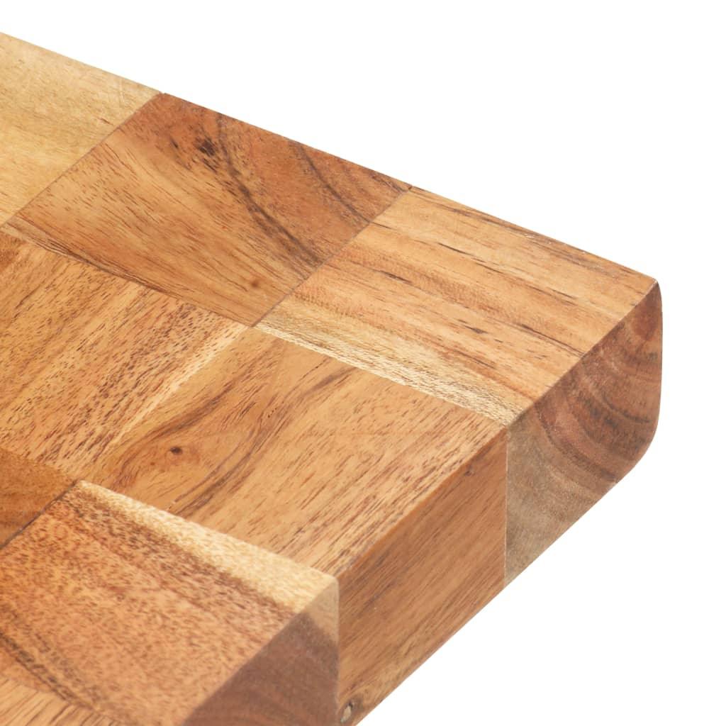 Chopping Board 23.6"x15.7"x1.5" Solid Wood Acacia at Set Shop and Smile
