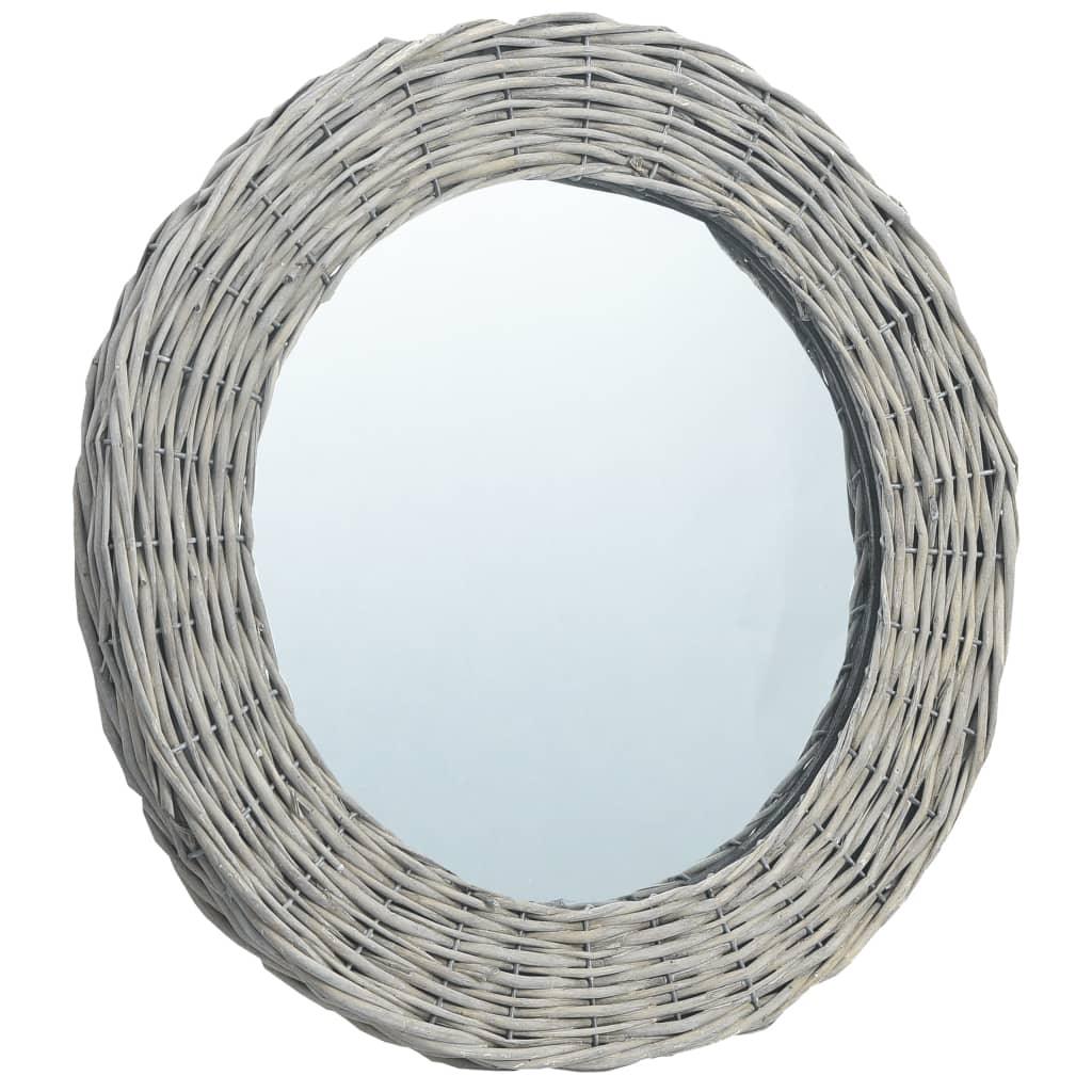 Mirror 27.6" Wicker at Set Shop and Smile