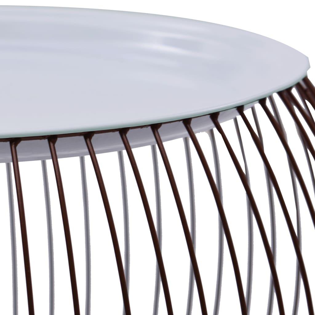 Coffee Table Gold Ø 16.1" at Set Shop and Smile