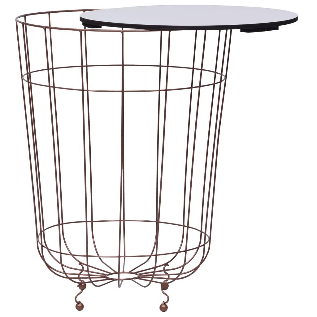 Coffee Table Gold Ø 15.7" at Set Shop and Smile