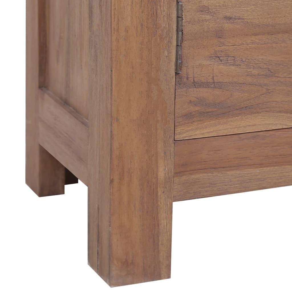 Sideboard 25.6"x11.8"x29.5" Solid Teak Wood at Set Shop and Smile