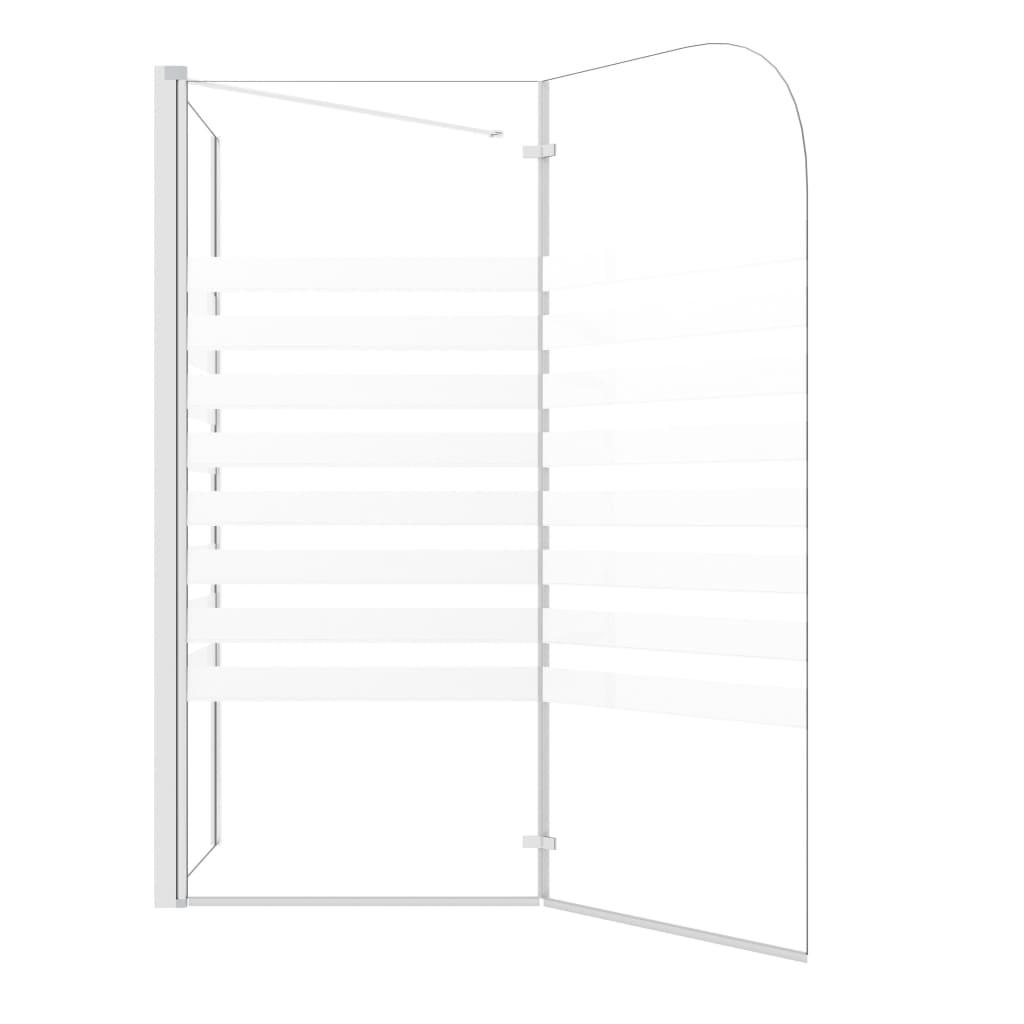 Bath Enclosure 47.2"x26.8"x51.2" Tempered Glass Stripe at Set Shop and Smile