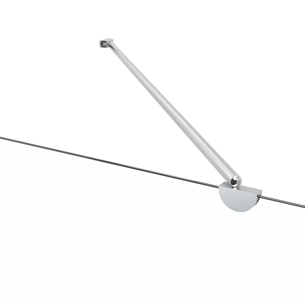 Bath Enclosure 47.2"x26.8"x51.2" Tempered Glass Stripe at Set Shop and Smile