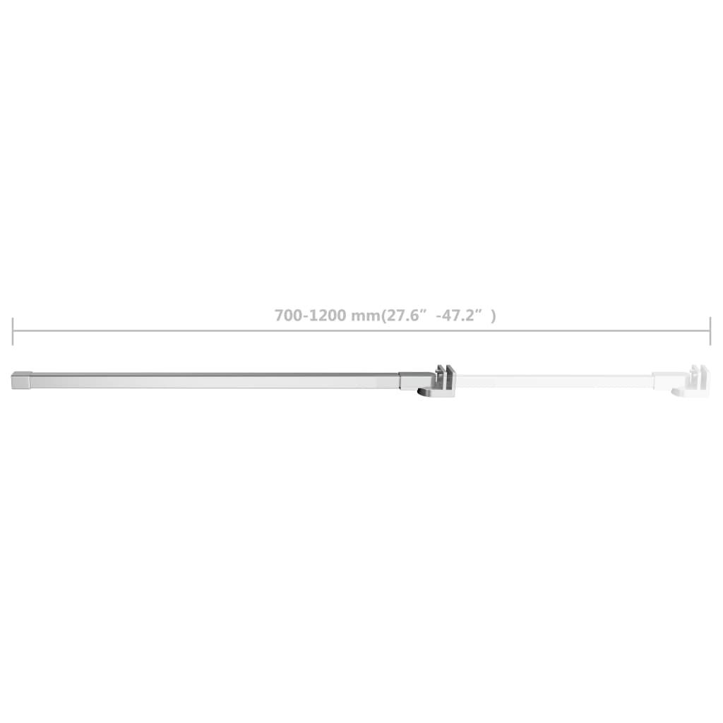 Support Arm for Bath Enclosure Stainless Steel 27.6"-47.2" at Set Shop and Smile