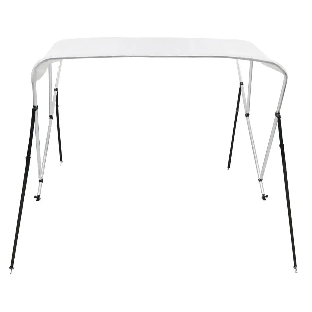 3 Bow Bimini Top White 72"x77.2"x53.9" at Set Shop and Smile