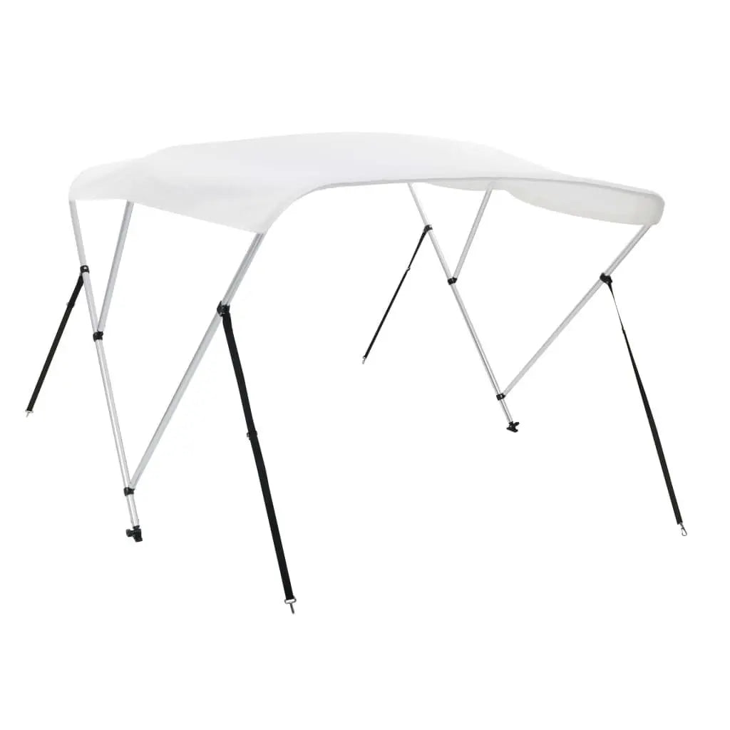 3 Bow Bimini Top White 72"x77.2"x53.9" at Set Shop and Smile