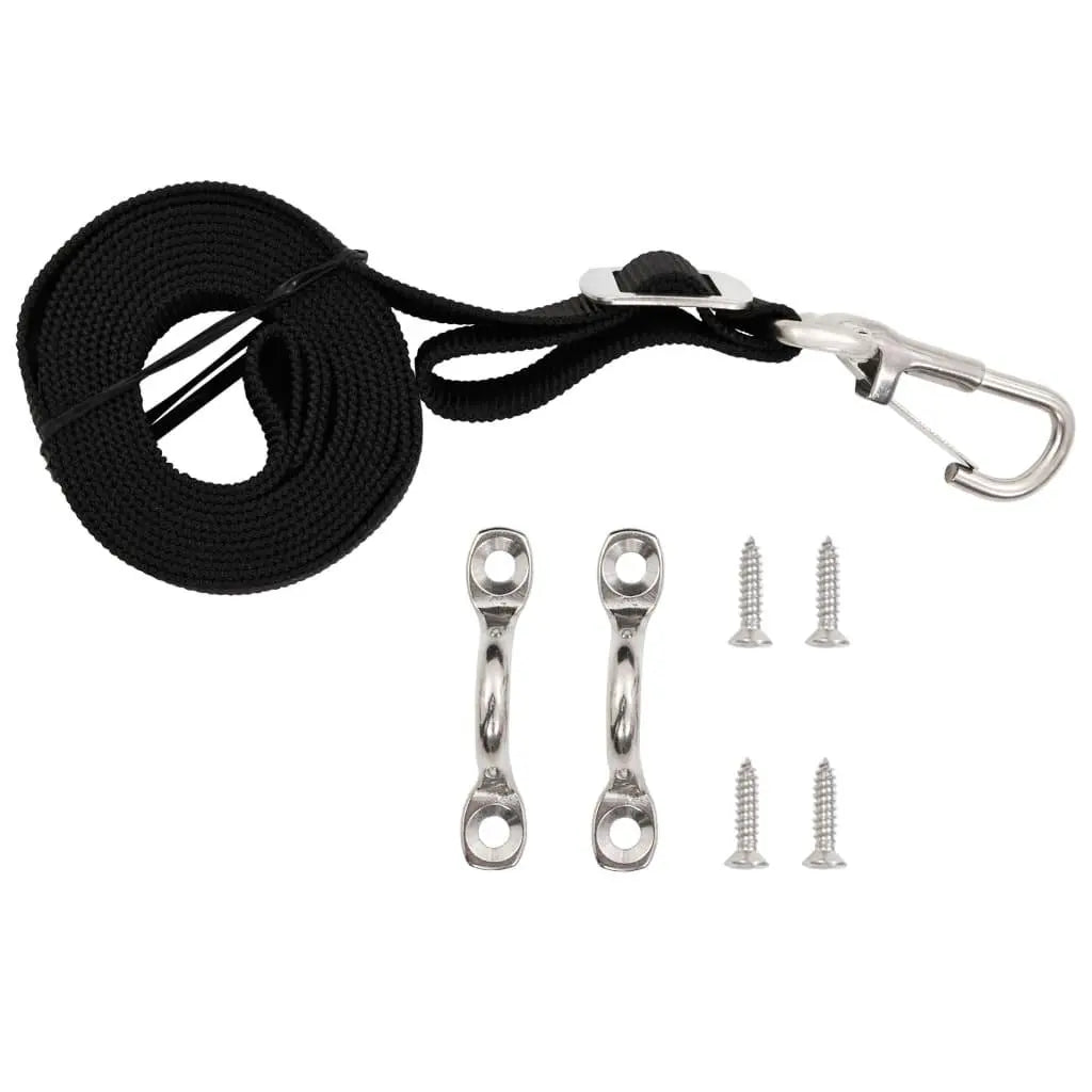 Bimini Top Straps 2 pcs Fabric and Stainless Steel at Set Shop and Smile