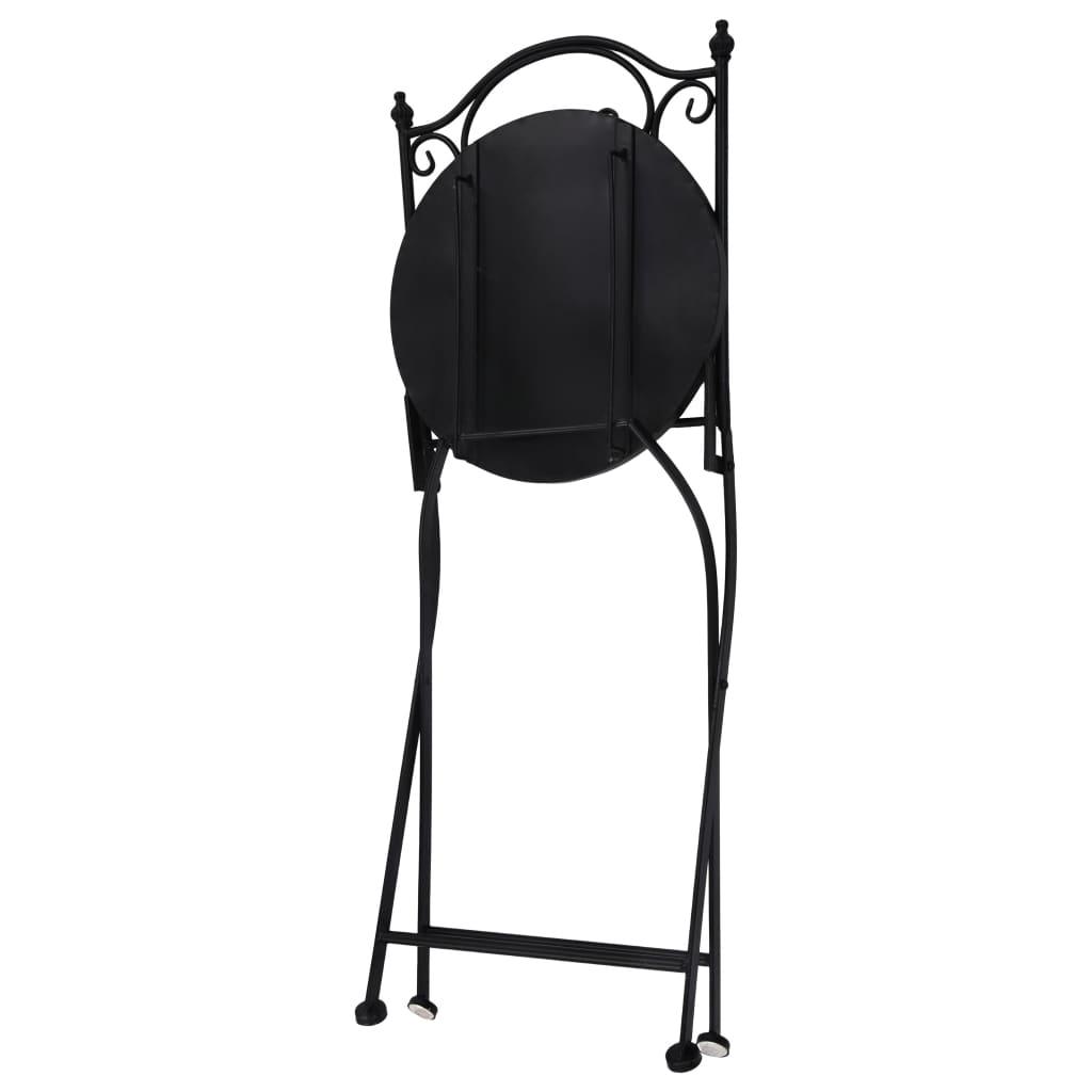 3 Piece Mosaic Bistro Set Ceramic Tile Terracotta at Set Shop and Smile