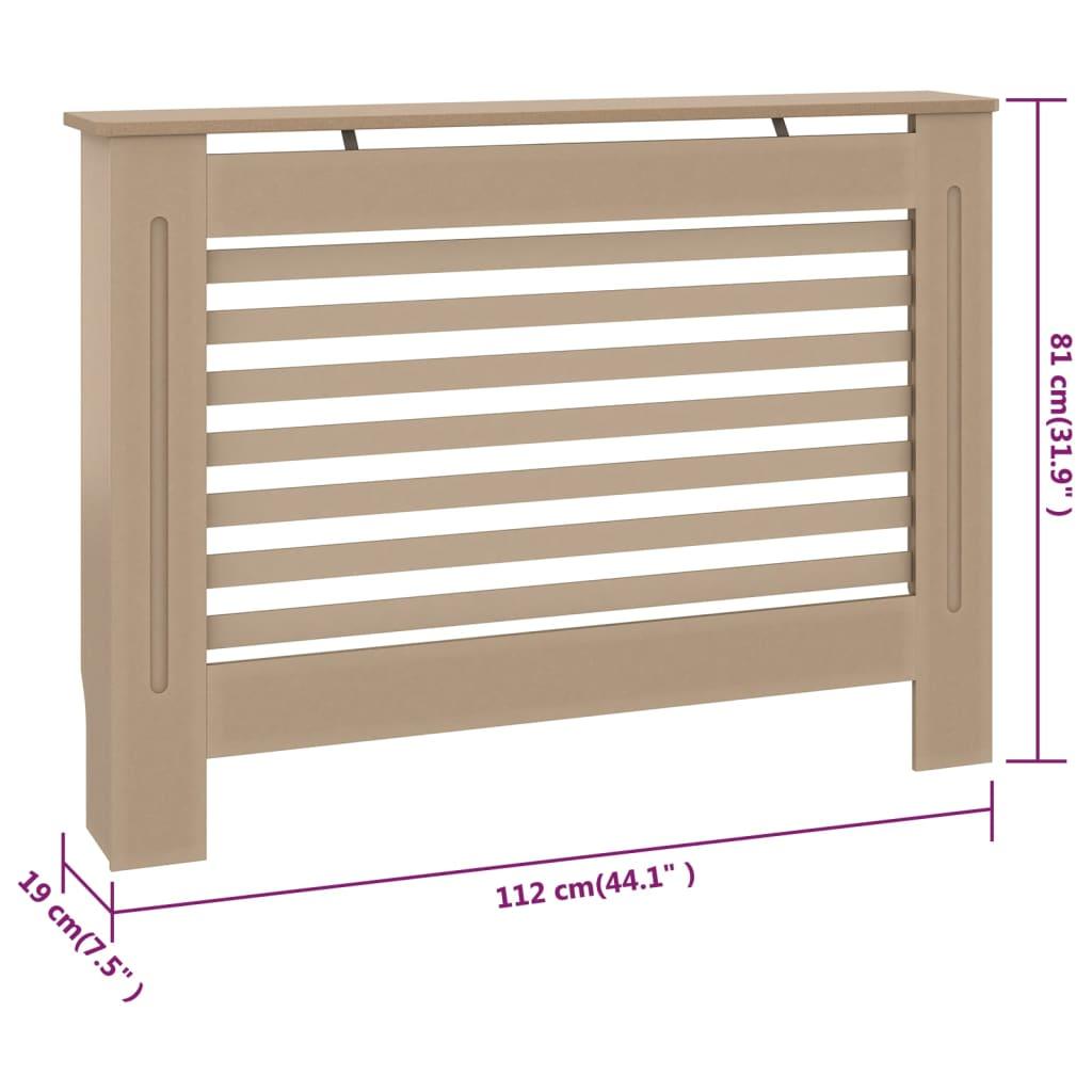 Radiator Cover 44.1"x7.5"x31.9" MDF at Set Shop and Smile