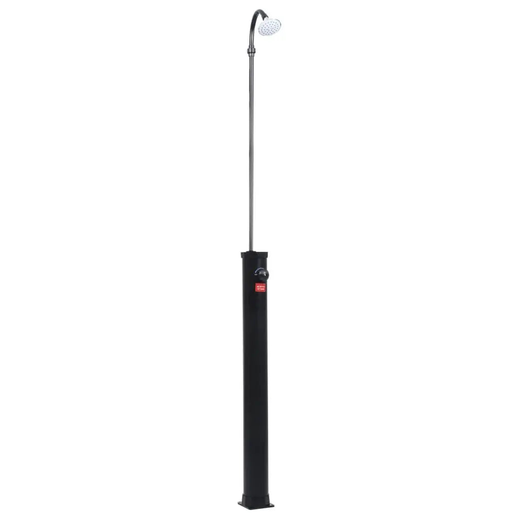 Garden Solar Shower Black 84.6" 2.1 gal at Set Shop and Smile