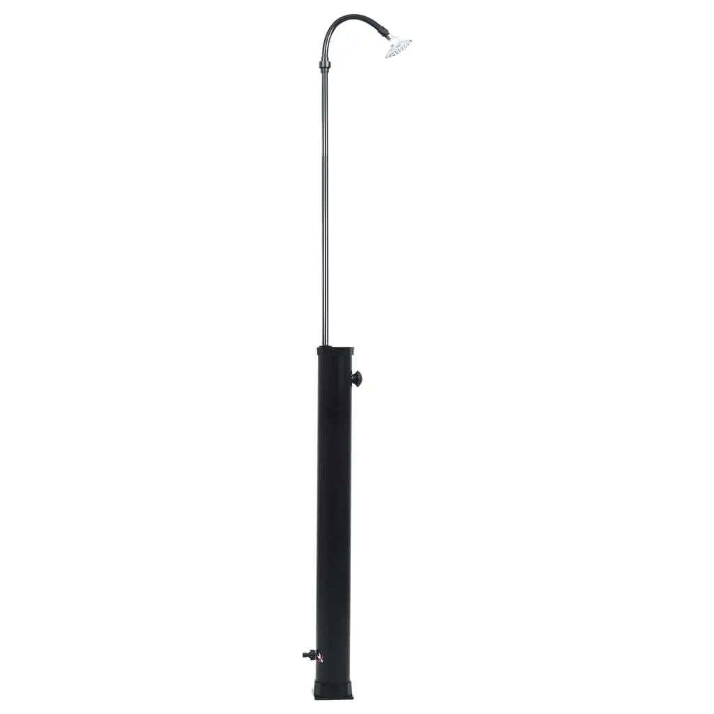 Garden Solar Shower Black 84.6" 2.1 gal at Set Shop and Smile
