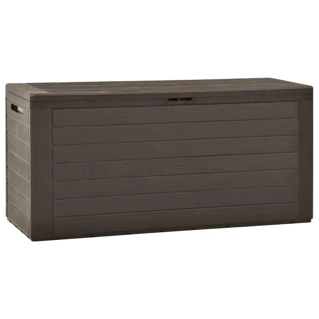 Patio Storage Box Brown 45.7"x17.3"x21.7" at Set Shop and Smile