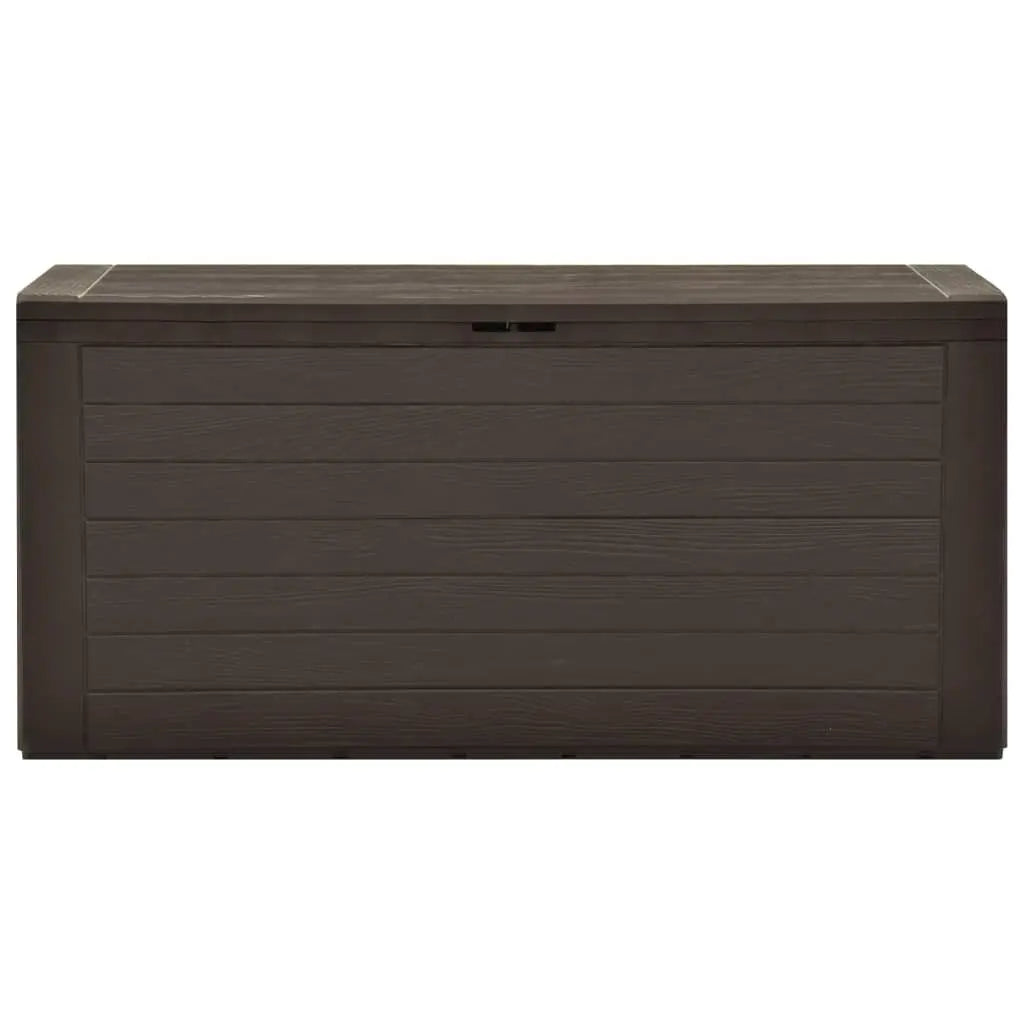 Patio Storage Box Brown 45.7"x17.3"x21.7" at Set Shop and Smile