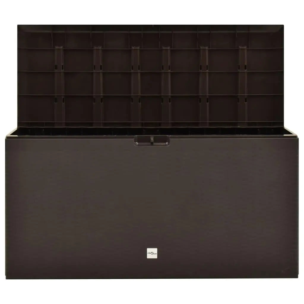 Patio Storage Box Brown 44.9"x18.5"x23.6" at Set Shop and Smile