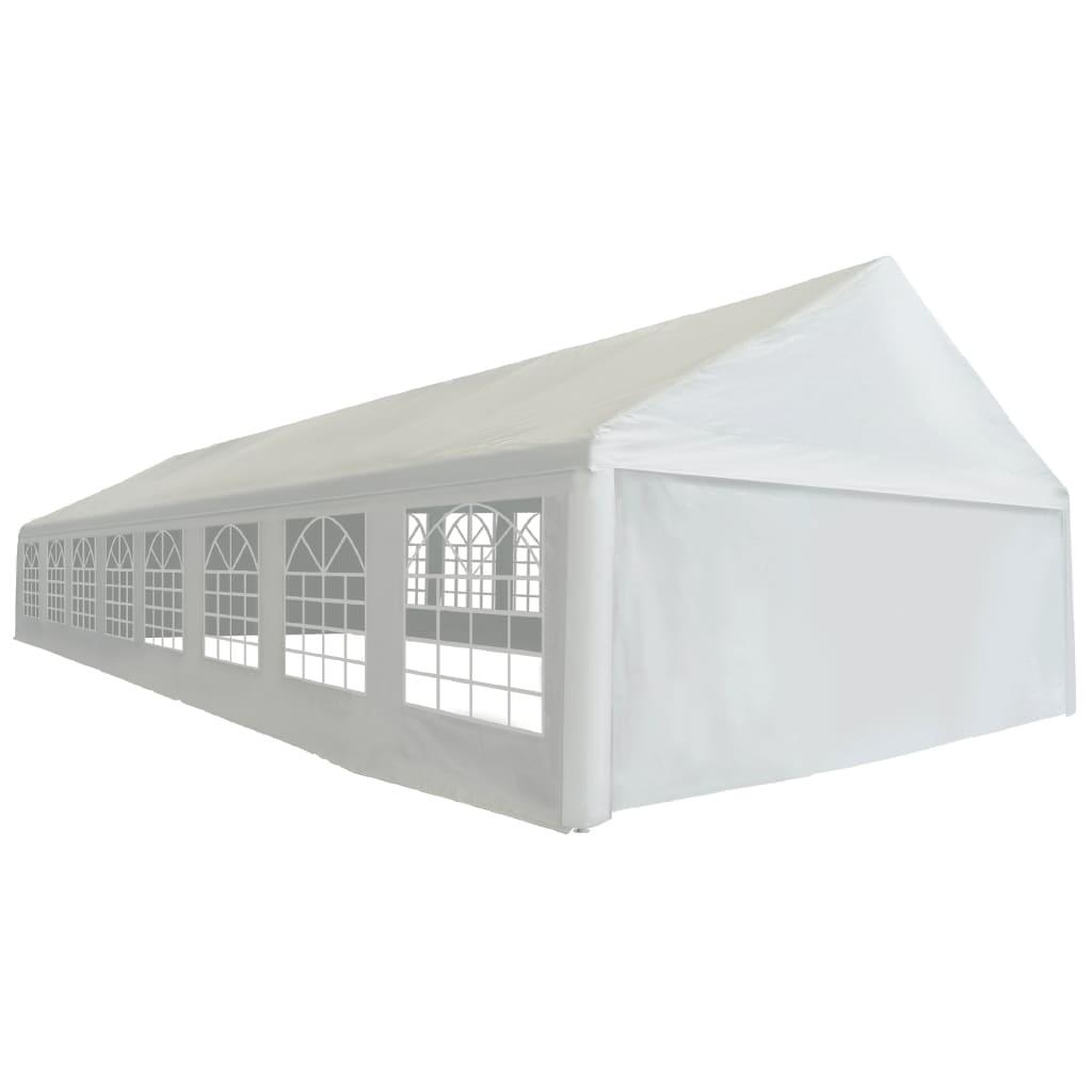 Party Tent PE 19.7'x52.5' White at Set Shop and Smile