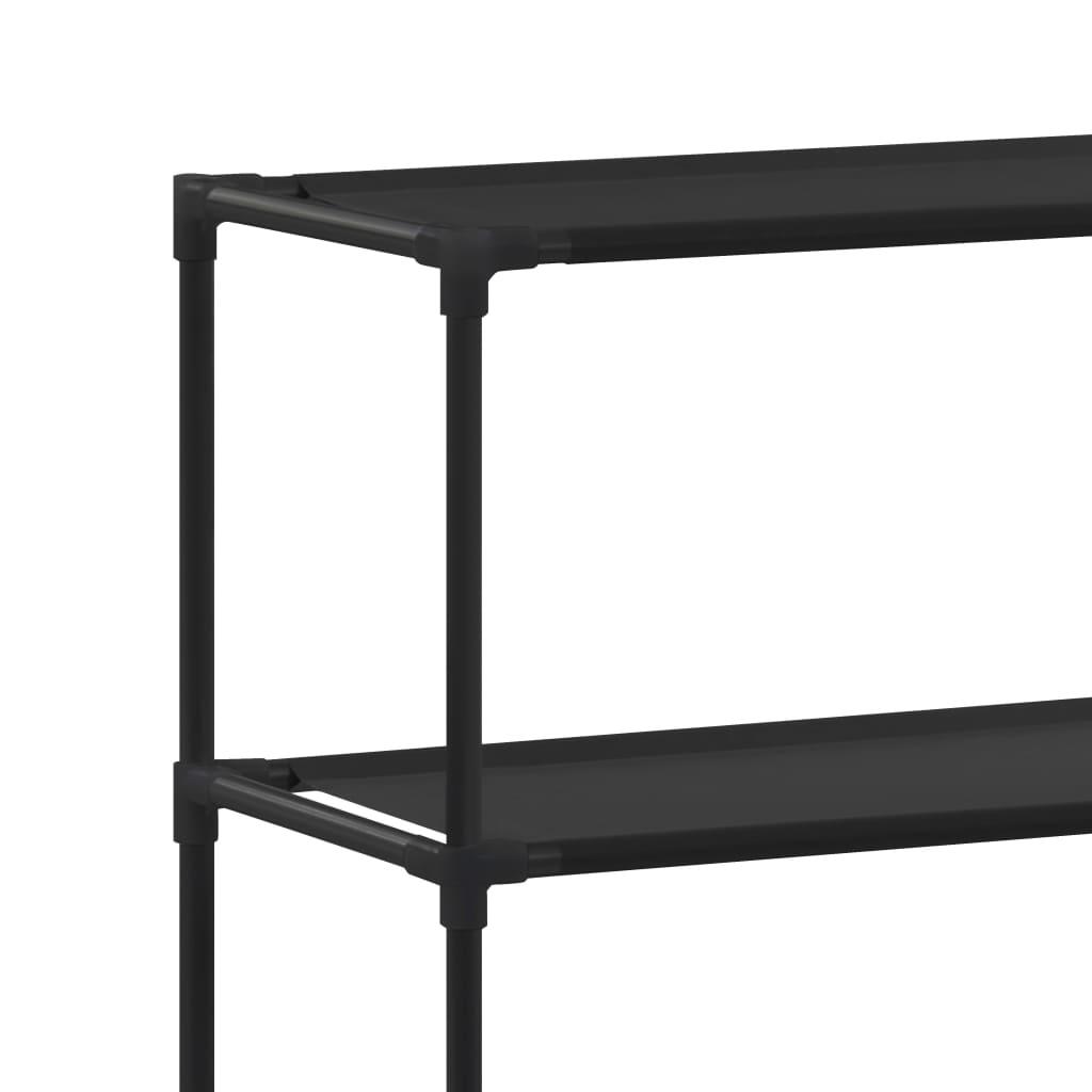 3-Tier Storage Rack over Laundry Machine Black 27.2"x11"x66.5" at Set Shop and Smile