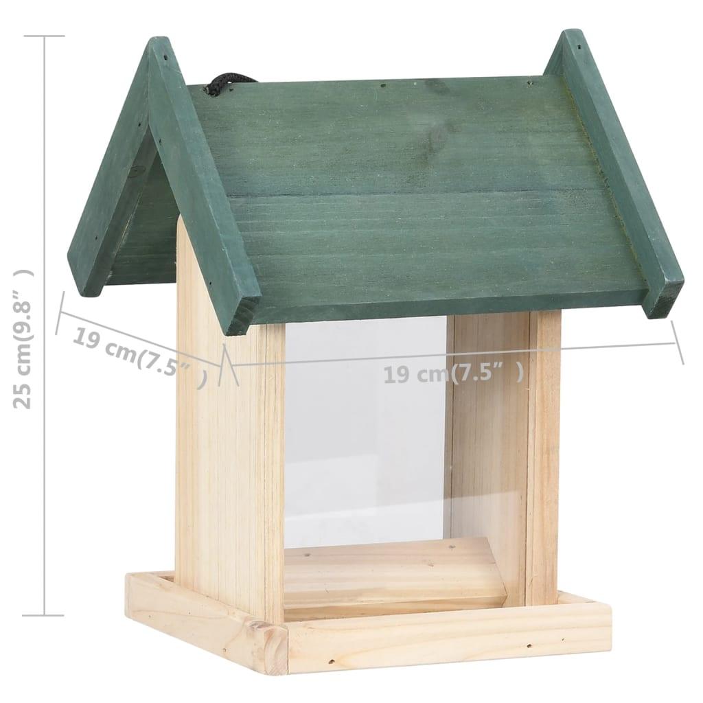 Bird Feeders 4 pcs Firwood at Set Shop and Smile