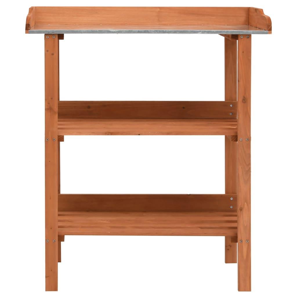 Plant Stand 29.9"x14.6"x35" Firwood at Set Shop and Smile