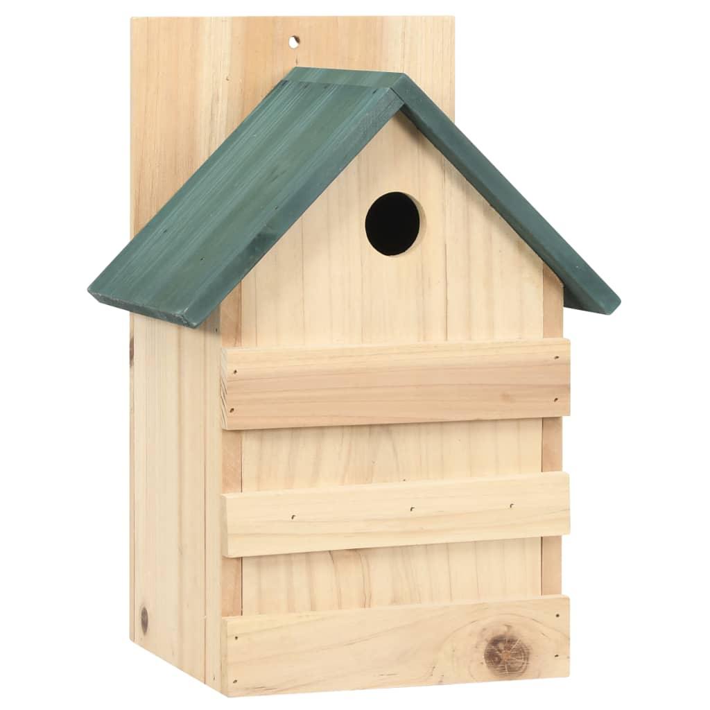Bird Houses 4 pcs 9.1"x7.5"x13" Firwood at Set Shop and Smile