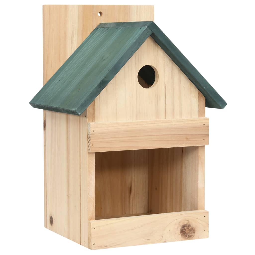 Bird Houses 4 pcs 9.1"x7.5"x13" Firwood at Set Shop and Smile
