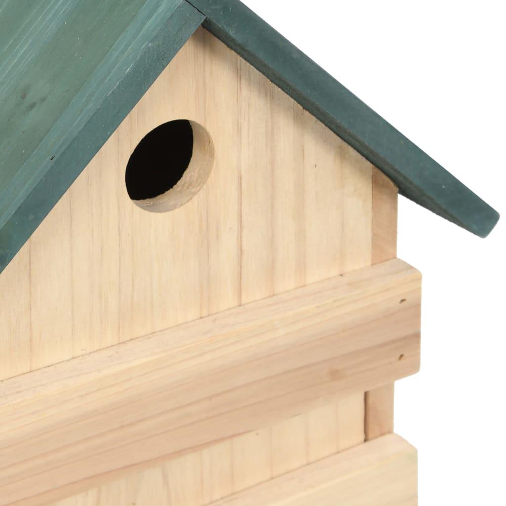 Bird Houses 4 pcs 9.1"x7.5"x13" Firwood at Set Shop and Smile