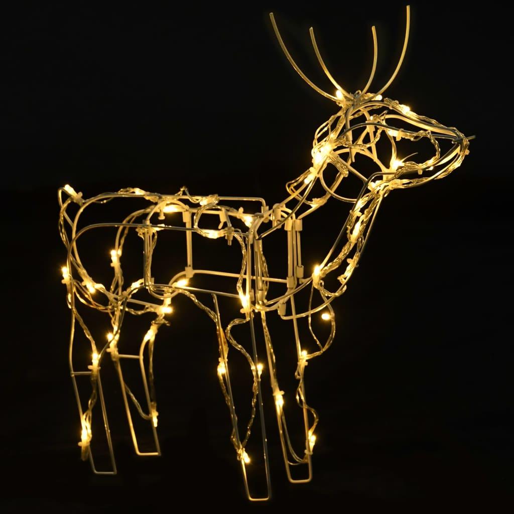 3 Piece Christmas Light Display Reindeers 229 LEDs at Set Shop and Smile