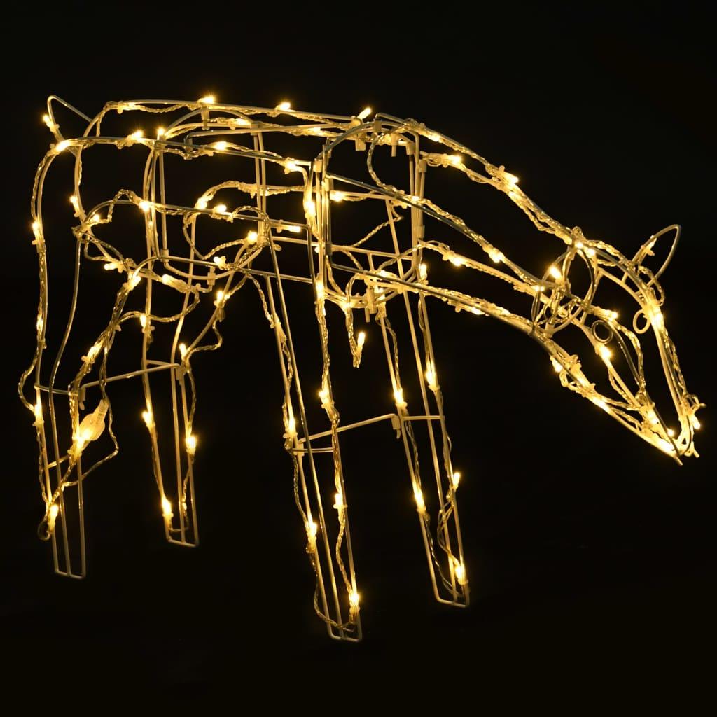 3 Piece Christmas Light Display Reindeers 229 LEDs at Set Shop and Smile
