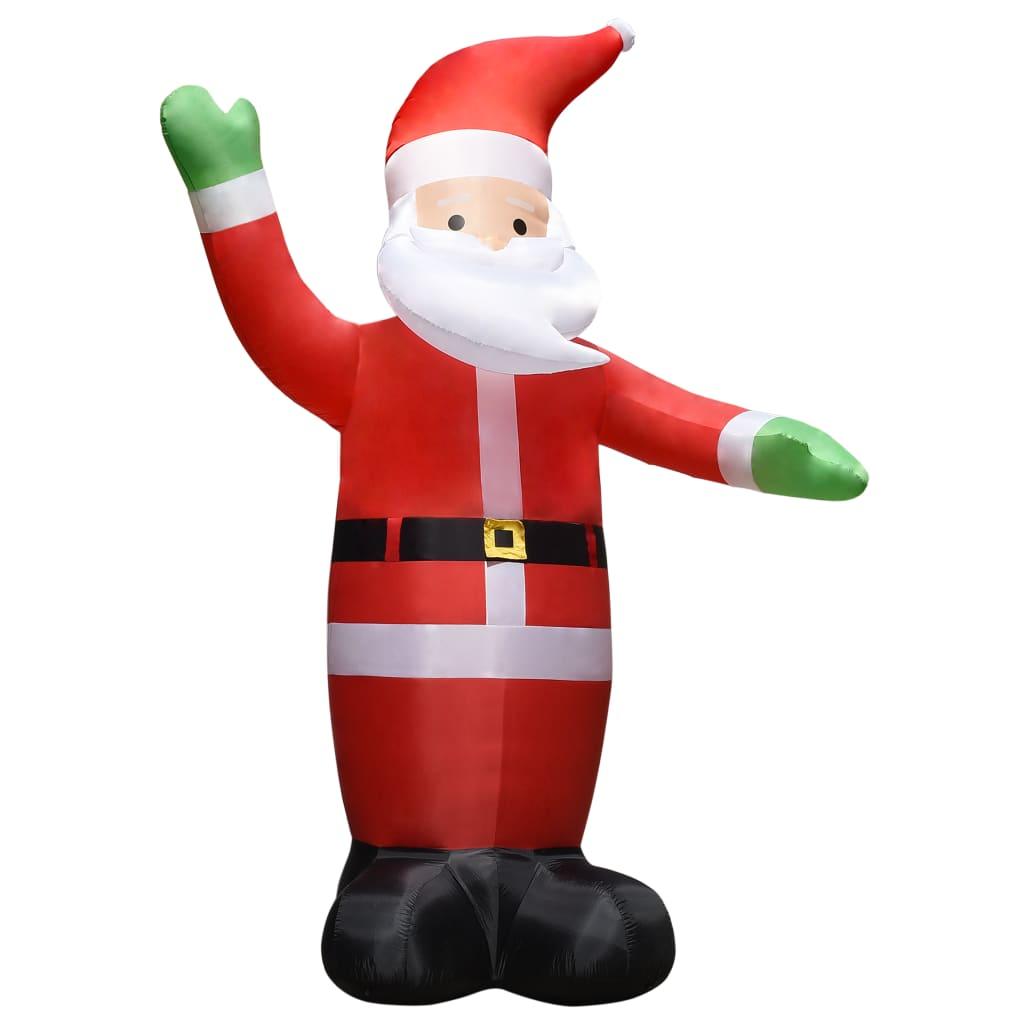 Inflatable Santa Claus with LEDs Christmas Decoration IP44 14.8' at Set Shop and Smile