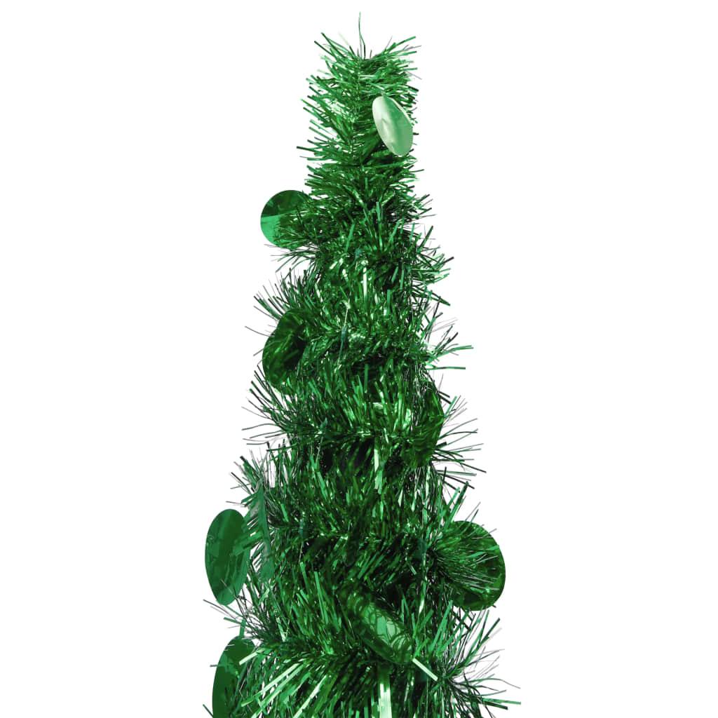 Pop-up Artificial Christmas Tree Green 5 ft PET at Set Shop and Smile