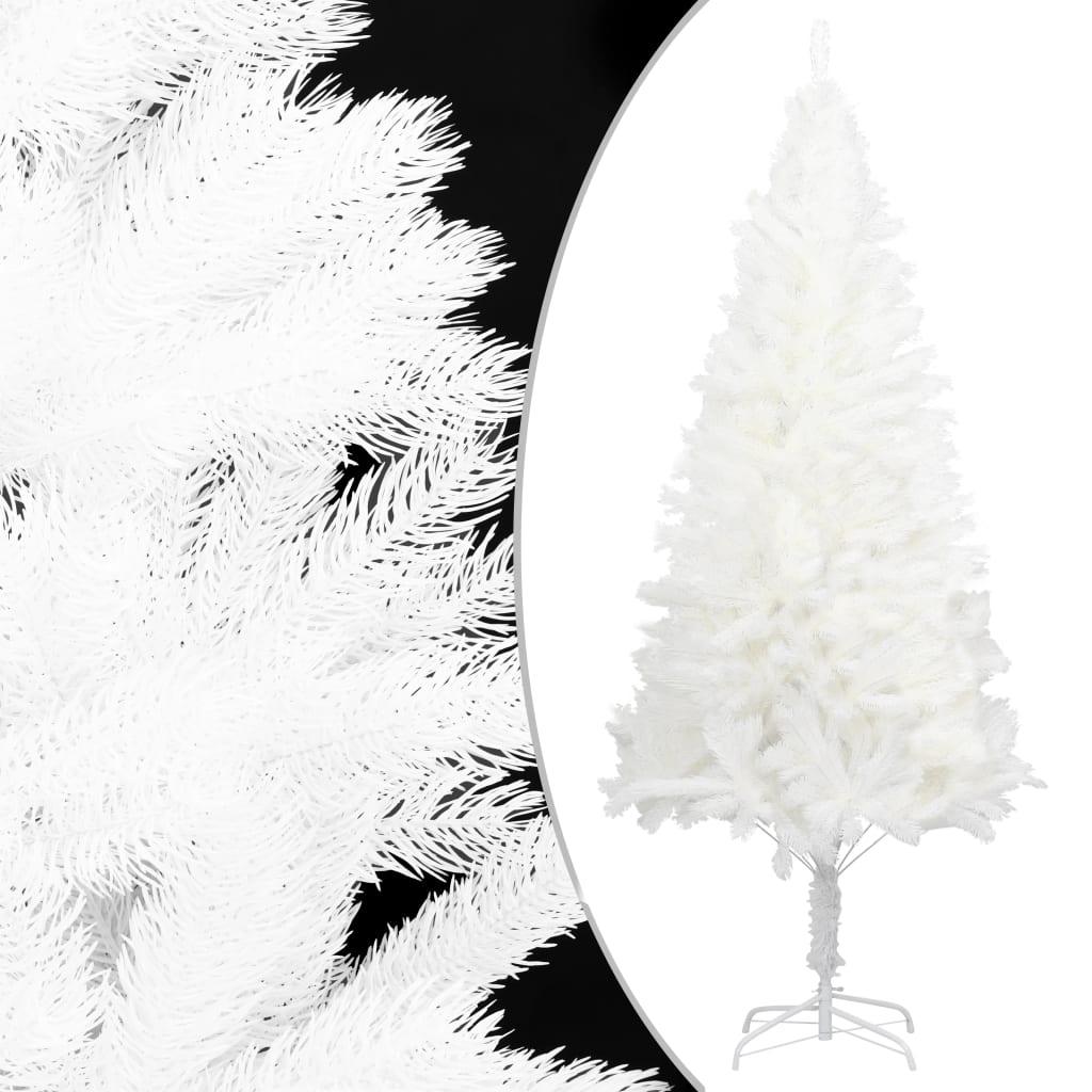Artificial Christmas Tree Lifelike Needles White 7 ft at Set Shop and Smile
