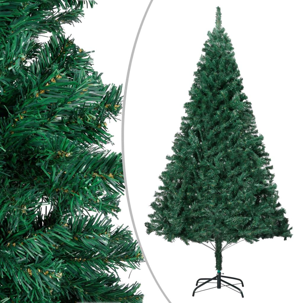 Artificial Christmas Tree with Thick Branches Green 8 ft PVC at Set Shop and Smile