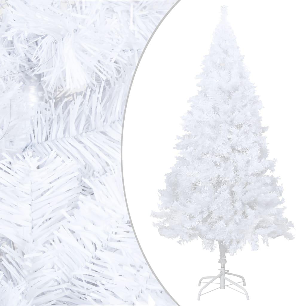 Artificial Christmas Tree with Thick Branches White 5 ft PVC at Set Shop and Smile