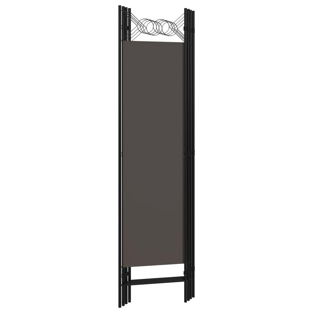 4-Panel Room Divider Anthracite 63"x70.9" at Set Shop and Smile