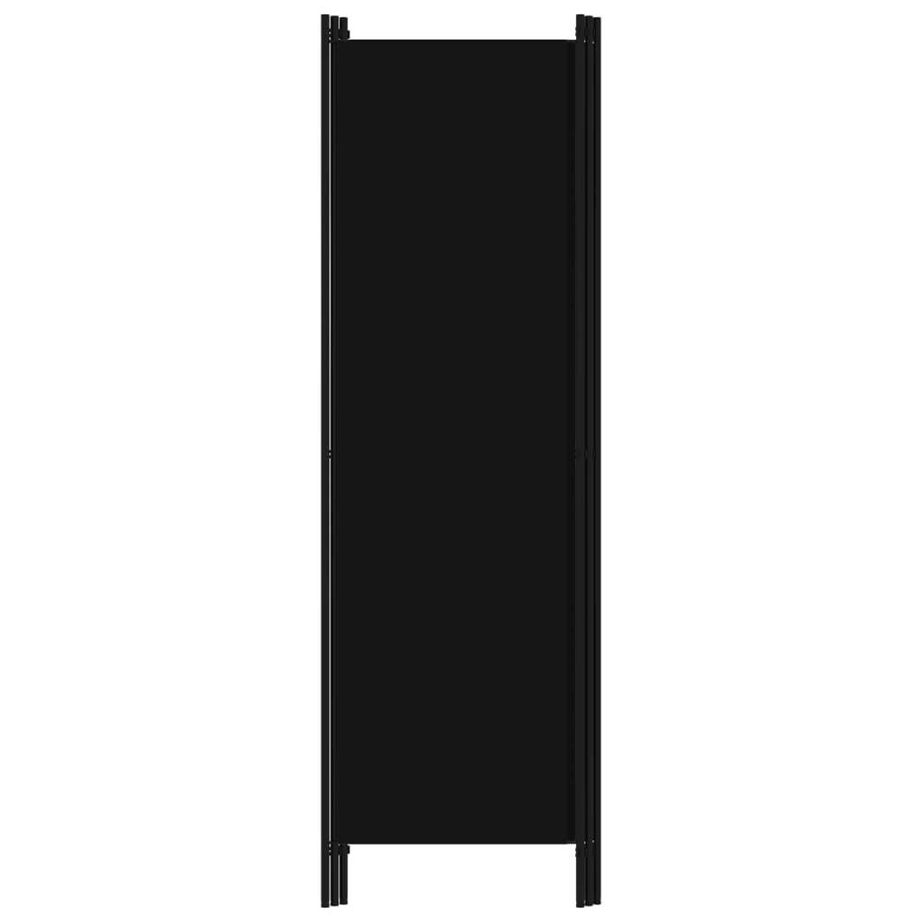 3-Panel Room Divider Black 59.1"x70.9" at Set Shop and Smile