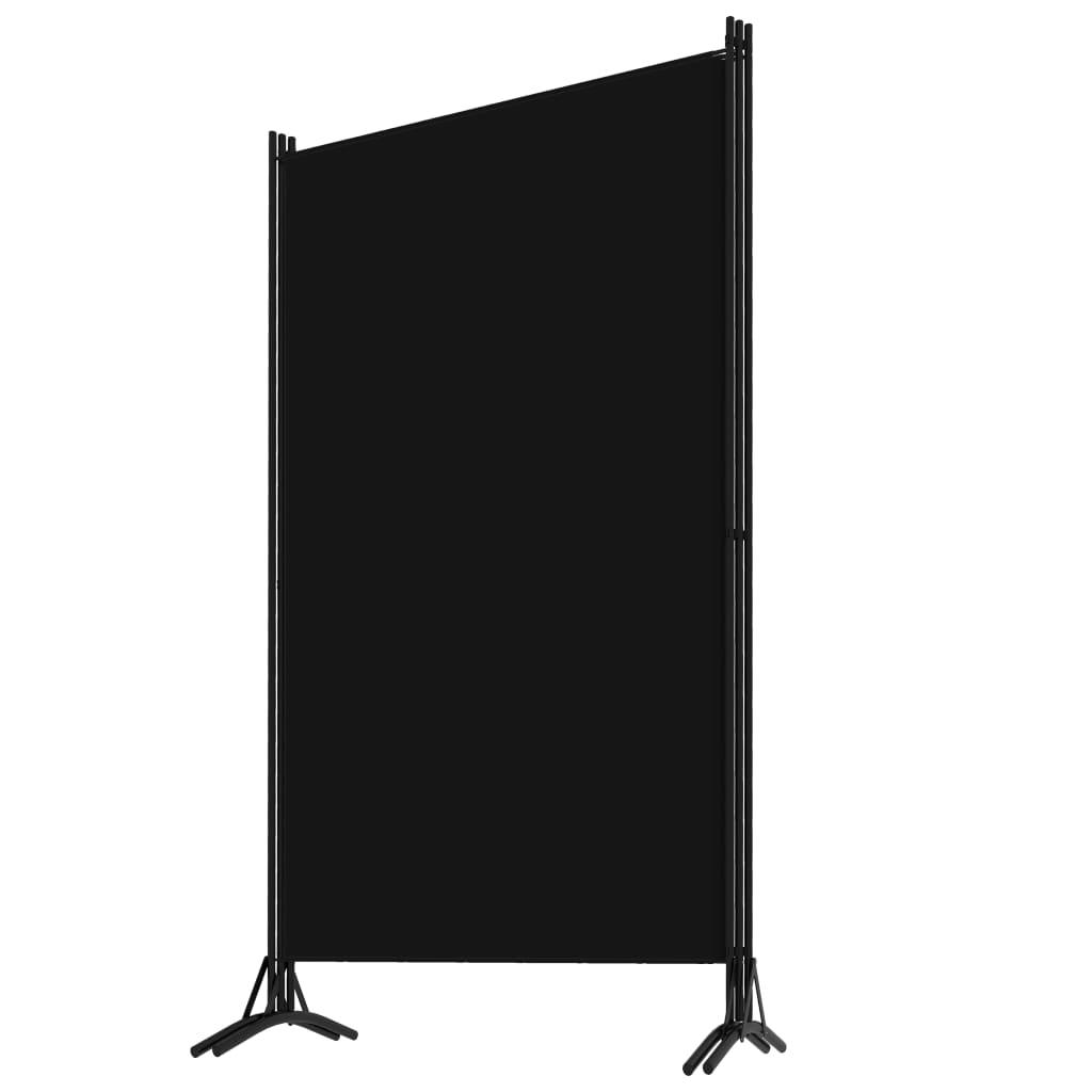 3-Panel Room Divider Black 102.4"x70.9" at Set Shop and Smile