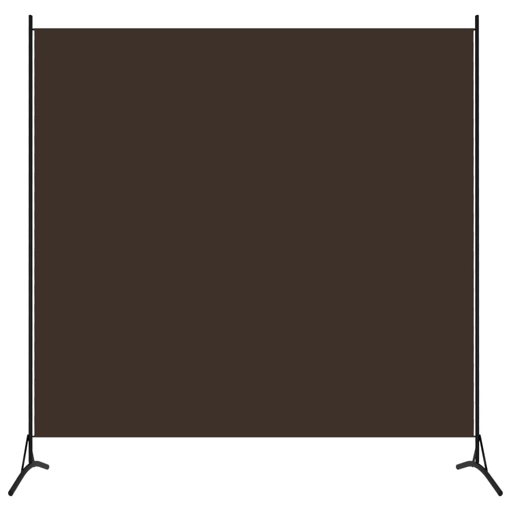 1-Panel Room Divider Brown 68.9"x70.9" at Set Shop and Smile
