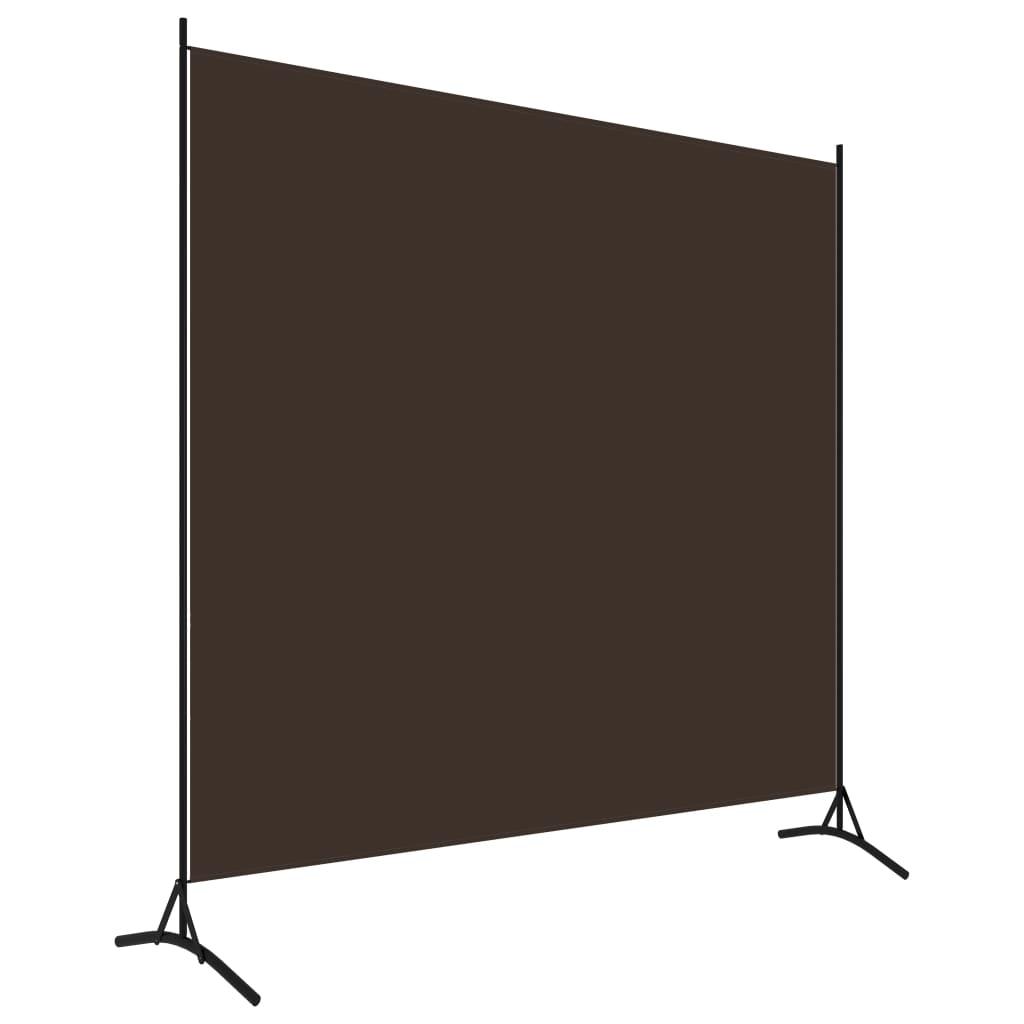 1-Panel Room Divider Brown 68.9"x70.9" at Set Shop and Smile