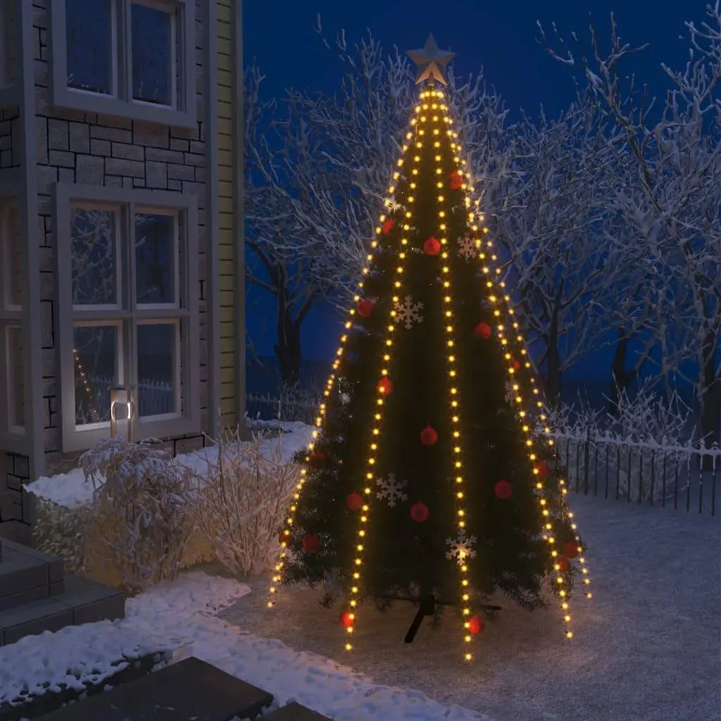 Christmas Tree Net Lights with 400 LEDs 157.5" at Set Shop and Smile