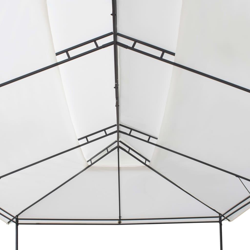 Gazebo 236.2"x117.3"x106.3" White 0.6 oz/ft² at Set Shop and Smile