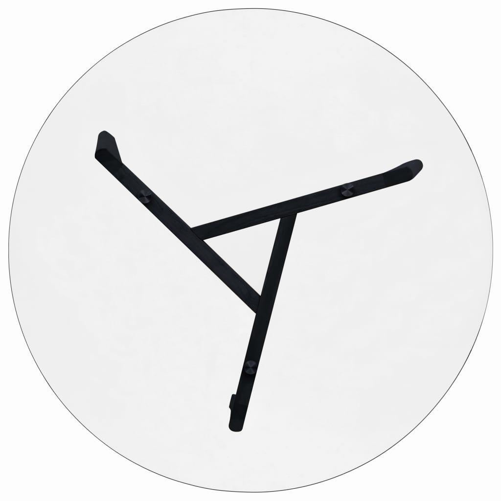 Dining Table Transparent 31.5" Tempered Glass at Set Shop and Smile