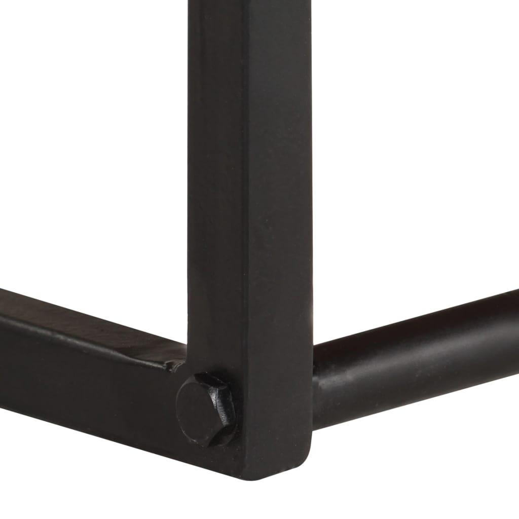 Peg with Live Edge 39.4"x13.8"x8.7" Solid Acacia Wood at Set Shop and Smile