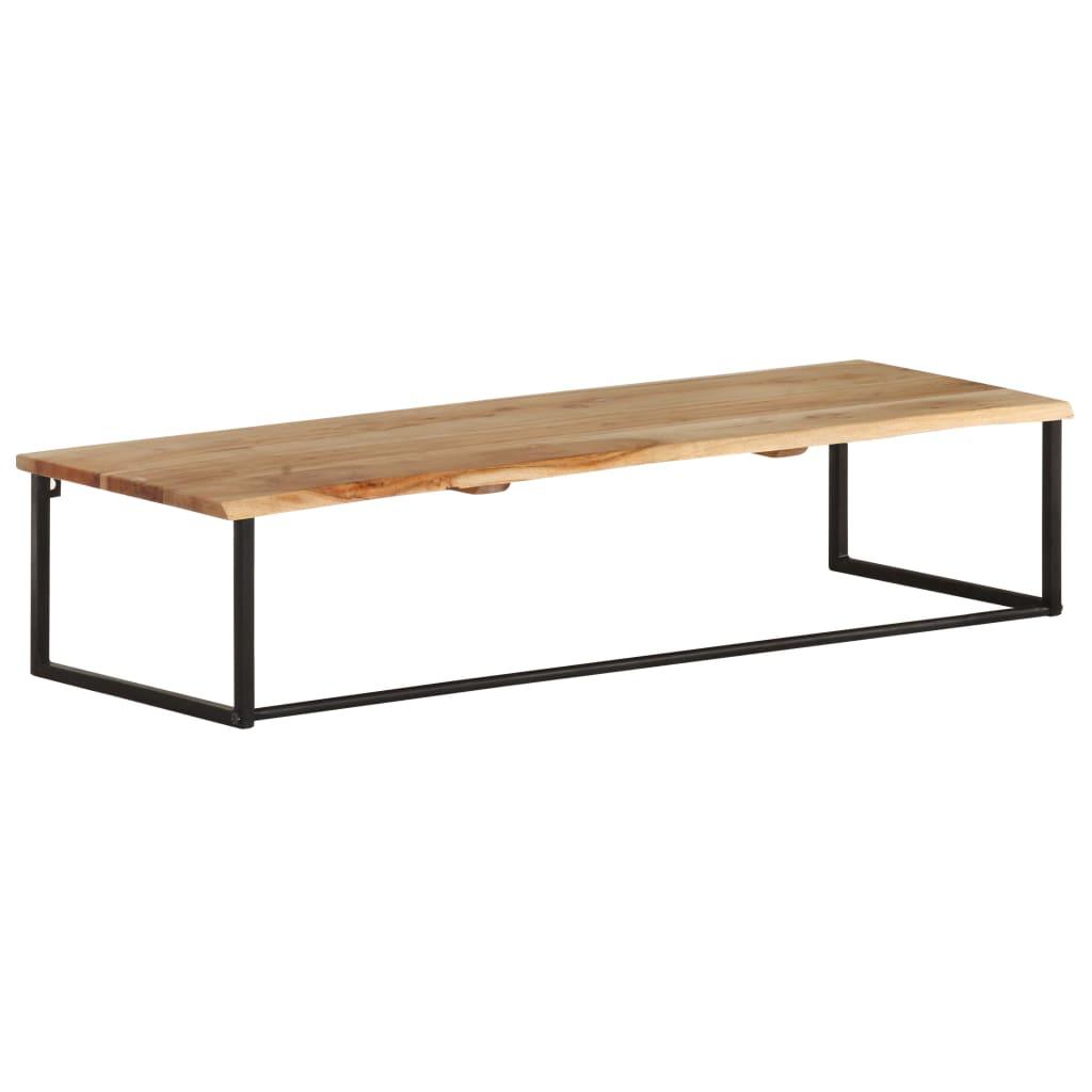 Peg with Live Edge 39.4"x13.8"x8.7" Solid Acacia Wood at Set Shop and Smile