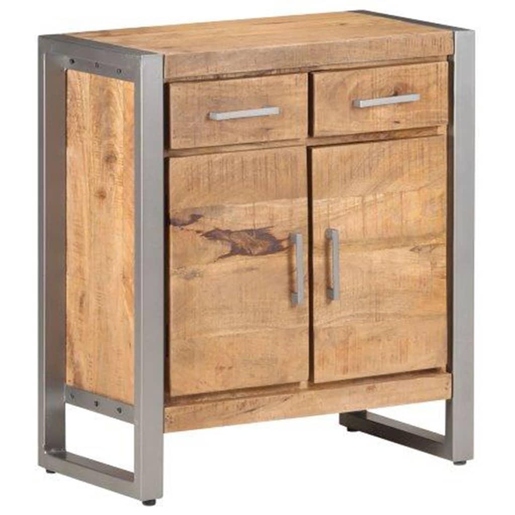 Sideboard 23.6"x13.8"x28.3" Rough Mango Wood at Set Shop and Smile