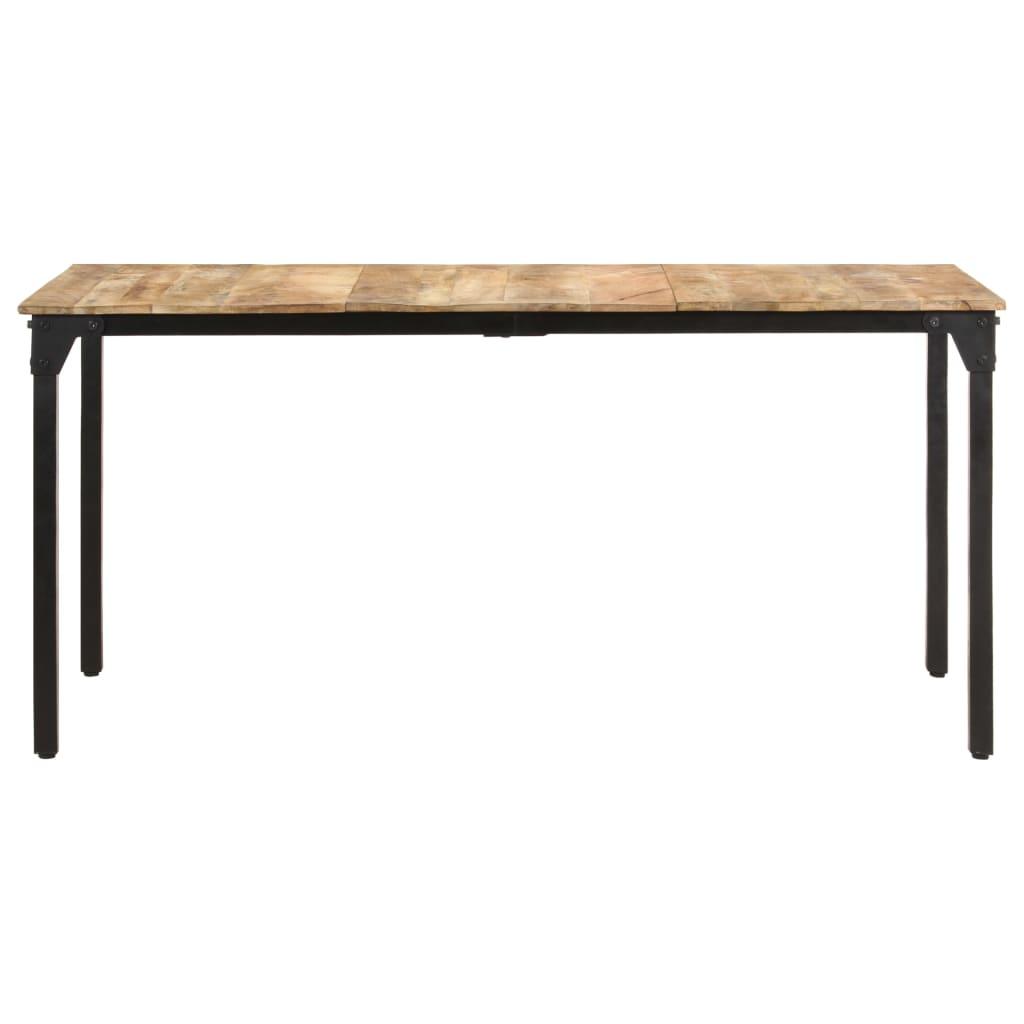 Dining Table 63"x31.5"x29.9" Rough Mango Wood at Set Shop and Smile