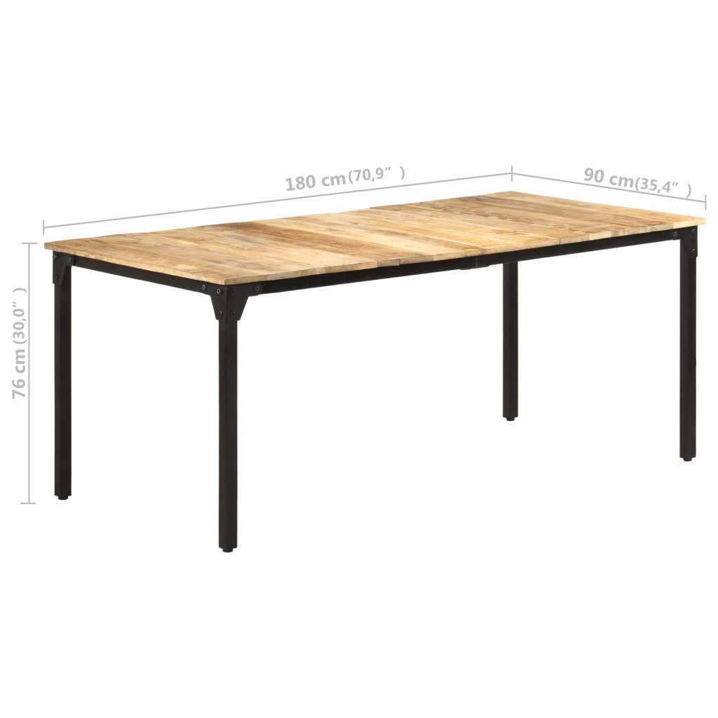 Dining Table 70.9"x35.4"x29.9" Rough Mango Wood at Set Shop and Smile